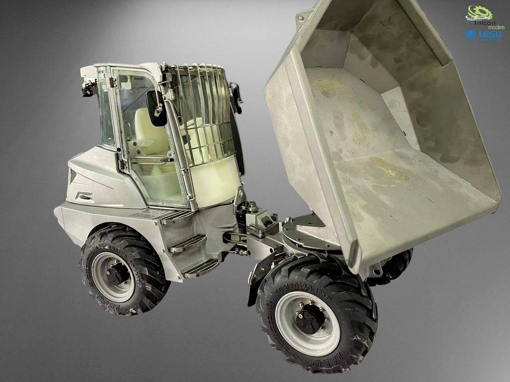 Thicon Models 58410 4x4 Mini-Kipper 6MDX unlackiert 1:14 Elektro RC Modell-LKW Bausatz