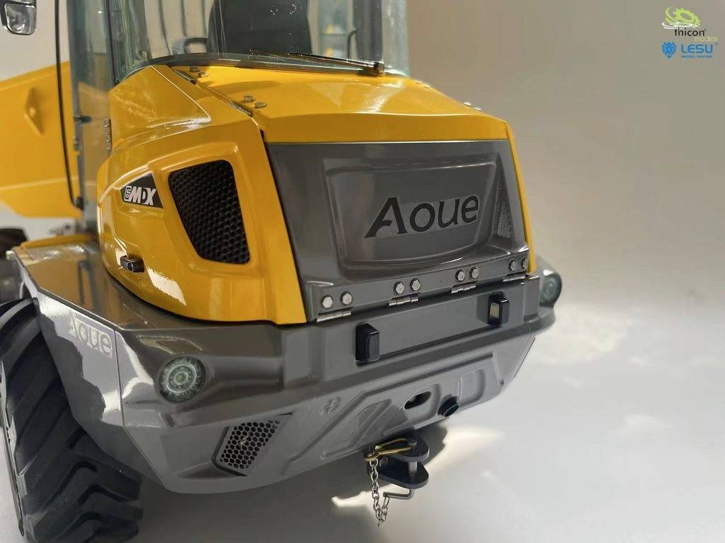 Thicon Models 58420 4x4 Mini-Kipper 6MDX grau/gelb pulverlackiert 1:14 Elektro RC Modell-LKW Bausatz