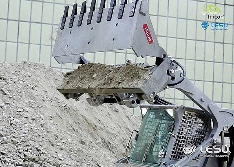 Thicon Models 58500 Kompaktlader 1:14 Elektro RC Funktionsmodell Bausatz