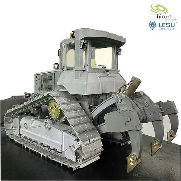Thicon Models 58600 Planierraupe DT60 1:14 Elektro RC Funktionsmodell Bausatz