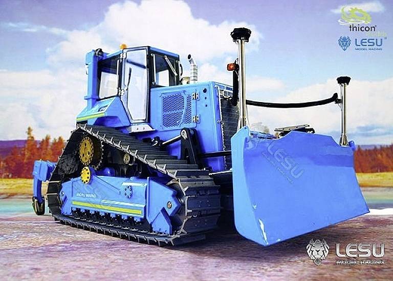 Thicon Models 58600 Planierraupe DT60 1:14 Elektro RC Funktionsmodell Bausatz