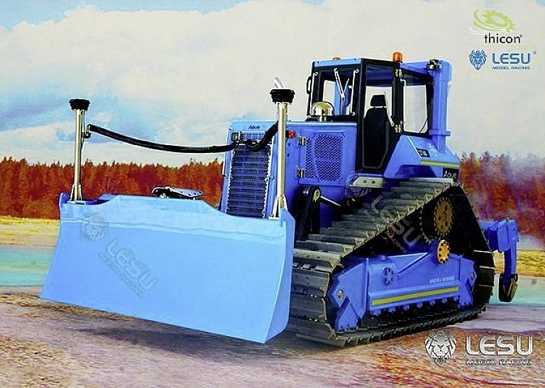 Thicon Models 58600 Planierraupe DT60 1:14 Elektro RC Funktionsmodell Bausatz