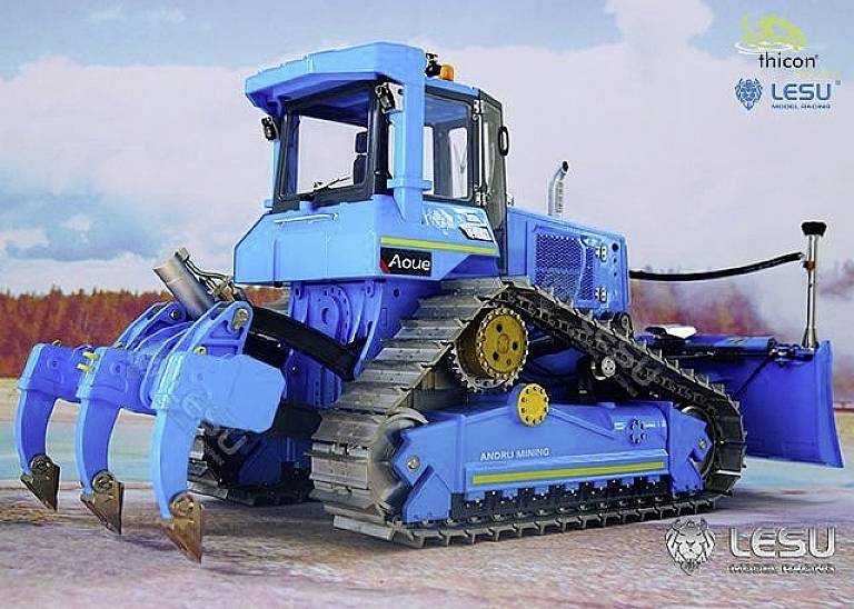 Thicon Models 58600 Planierraupe DT60 1:14 Elektro RC Funktionsmodell Bausatz