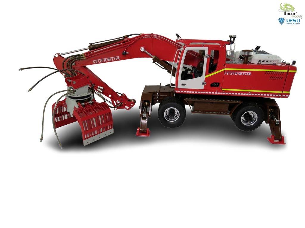 Thicon Models 58700 Mobilbagger 4x4 1:14 Elektro RC Funktionsmodell Bausatz