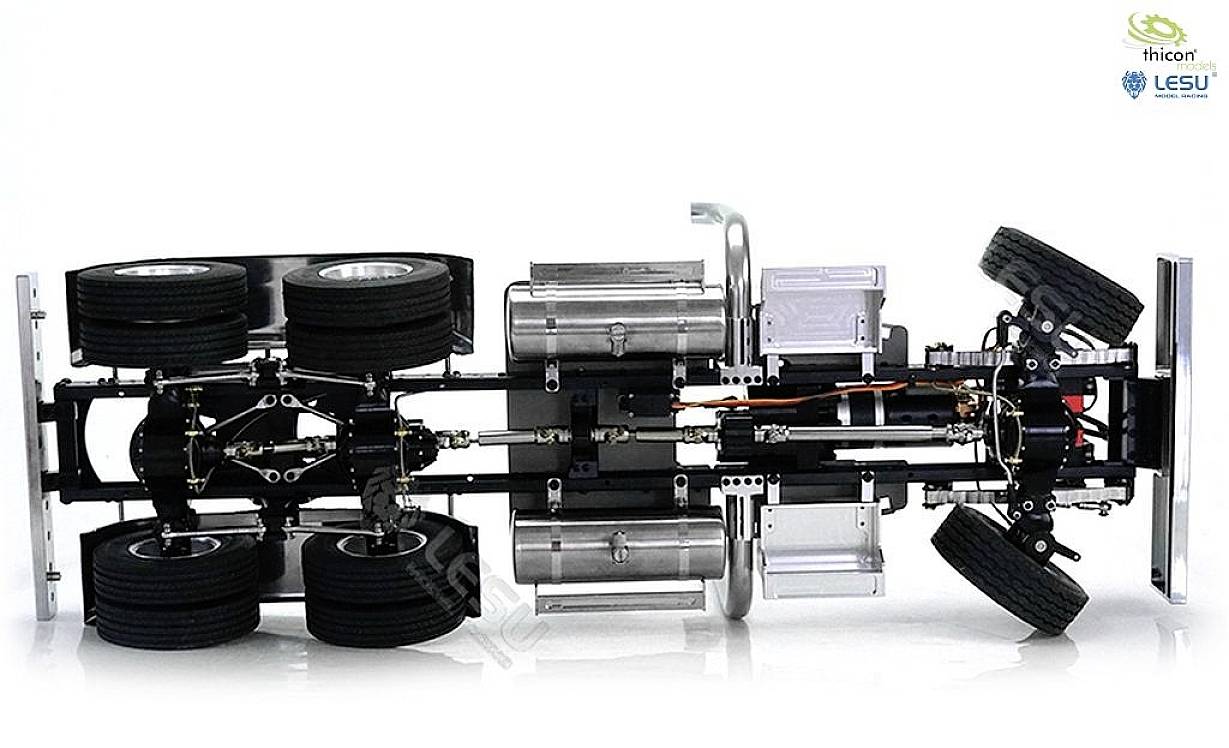 Thicon Models 55047 US 6x6 1:14 Chassis 1St.