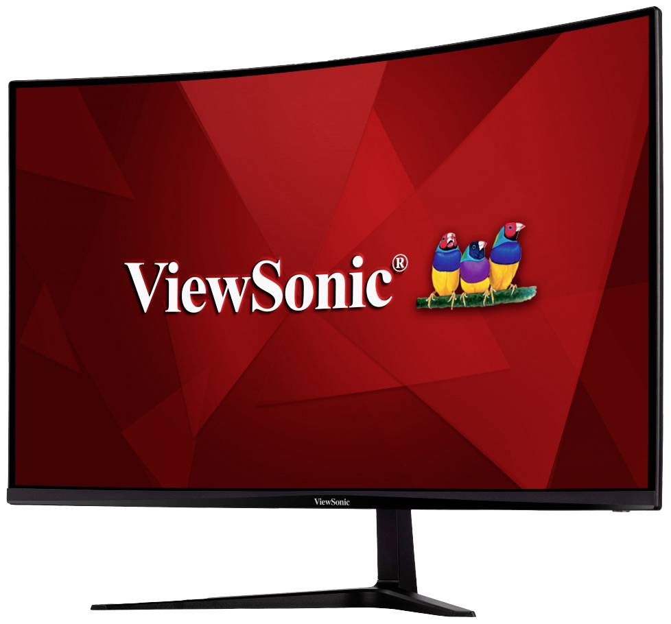 Viewsonic VX3219-PC-MHD Gaming Monitor EEK F (A - G) 81.3 cm (32 Zoll) 1920 x 1080 Pixel 16:9 1 ms DisplayPort, HDMI®, Kopfhörer (3.5 mm Klinke) VA