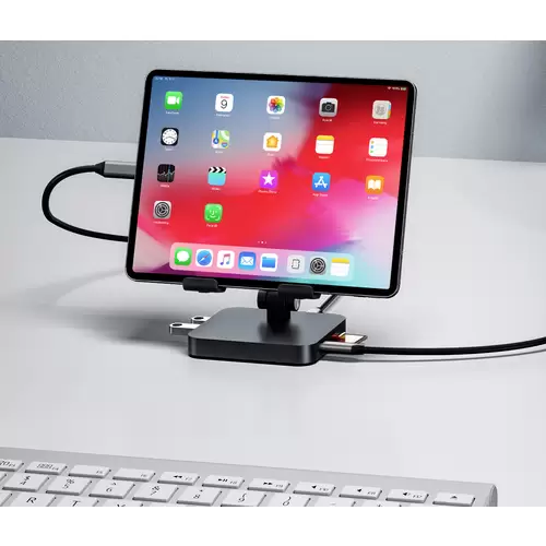 Renkforce USB-C® Tablet Dockingstation + Ständer Passend für (Details): Android Tablets & Smartphones, iPads, iPhone 15, Surface Renkforce USB-C® Tablet Dockingstation + Ständer Passend für (Details): Android Tablets & Smartphones, iPads, iPhone 15, Surface