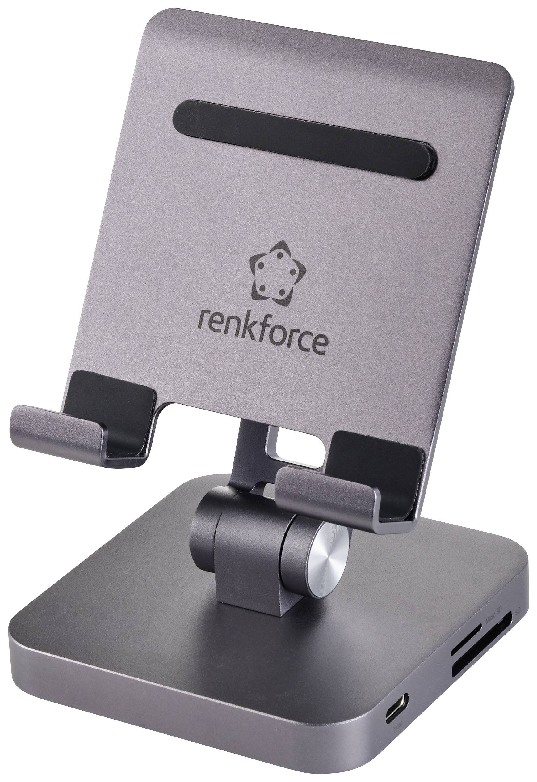 Renkforce USB-C® Tablet Dockingstation + Ständer Passend für (Details): Android Tablets & Smartpho