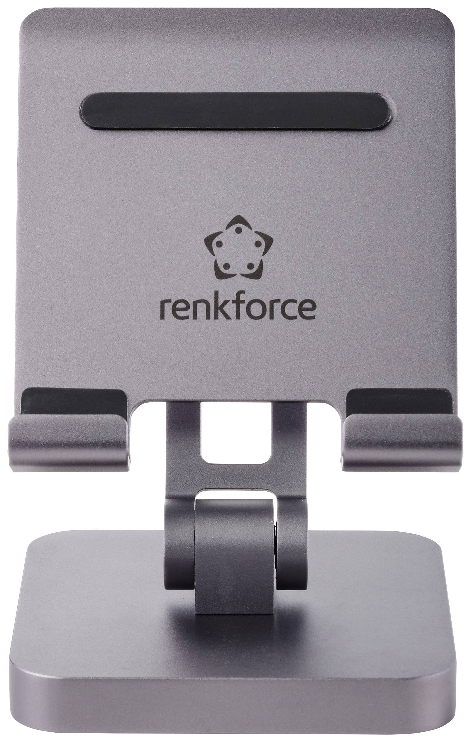 Renkforce USB-C® Tablet Dockingstation + Ständer Passend für (Details): Android Tablets & Smartphones, iPads, iPhone 15, Surface