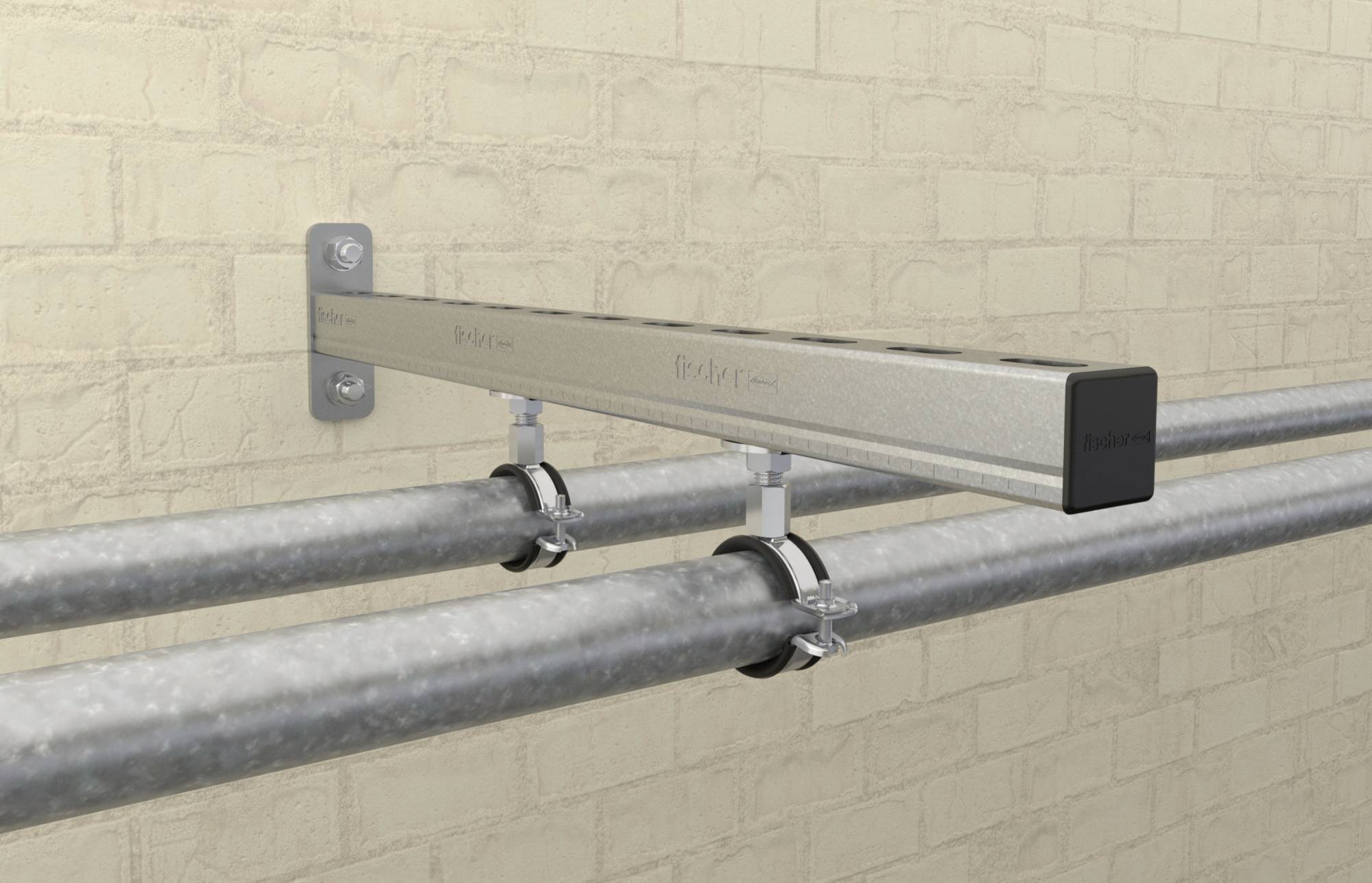 Fischer 562348 Rohrschelle Gelenkrohrschelle 10St.