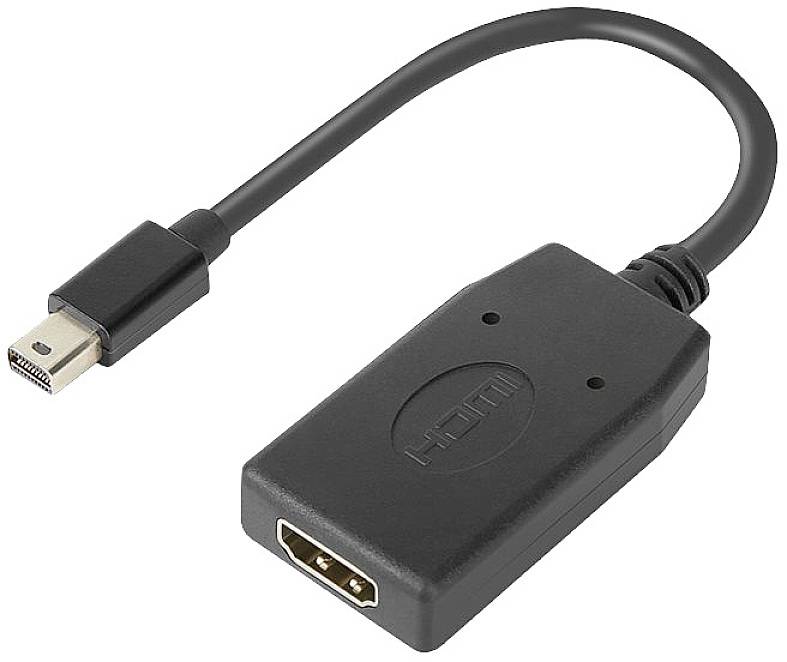 Lenovo Mini-DisplayPort / HDMI Adapter [1x Mini-DisplayPort Stecker - 1x HDMI-Buchse] Schwarz