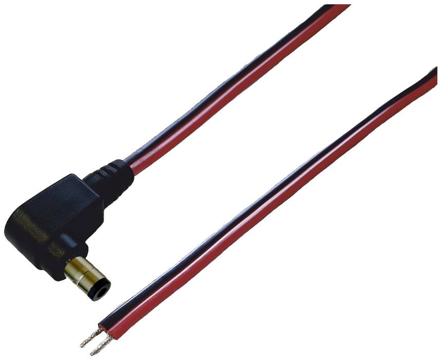 BKL Electronic 075903 DC-Steckverbinder DC-Hohlstecker - verzinnt 5.5mm 2.5mm 1.5m 1 St. Single