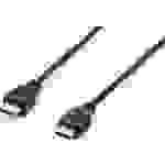 Câble de raccordement Equip HDMI Fiche mâle HDMI-A 1.80 m noir 119350 contacts dorés Câble HDMI