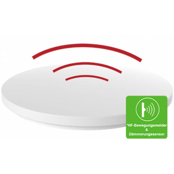 Blulaxa 49109 Aina-L Sensor LED-Deckenleuchte, LED-Wandleuchte LED LED fest eingebaut 20W Weiß