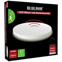 Blulaxa 49109 Aina-L Sensor LED-Deckenleuchte, LED-Wandleuchte LED LED fest eingebaut 20W Weiß Blulaxa 49109 Aina-L Sensor LED-Deckenleuchte, LED-Wandleuchte LED LED fest eingebaut 20W Weiß