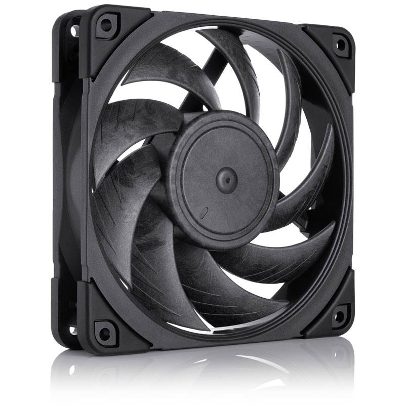 Noctua NF-A12X25 PWM chromax.black.swap PC-Gehäuse-Lüfter Schwarz (B x H x T) 120 x 25 x 120 mm