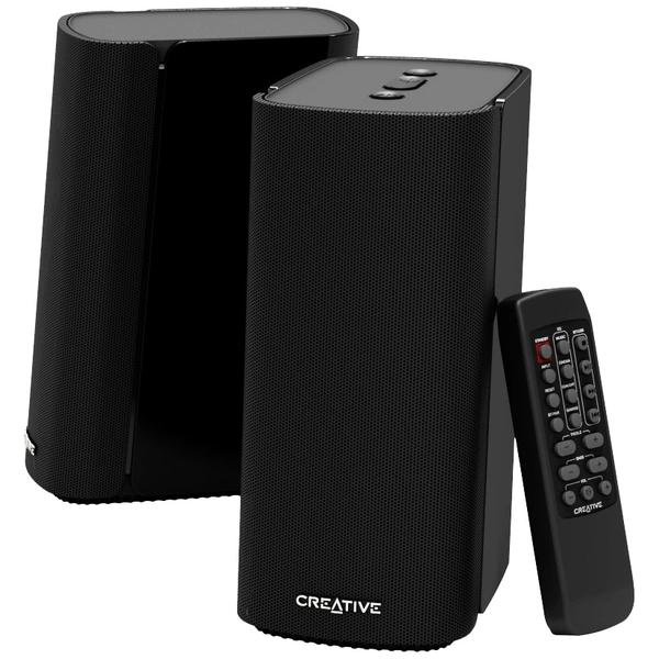 Creative T100 2.0 PC-Lautsprecher Bluetooth®, Kabelgebunden 40 W Schwarz Creative T100 2.0 PC-Lautsprecher Bluetooth®, Kabelgebunden 40 W Schwarz