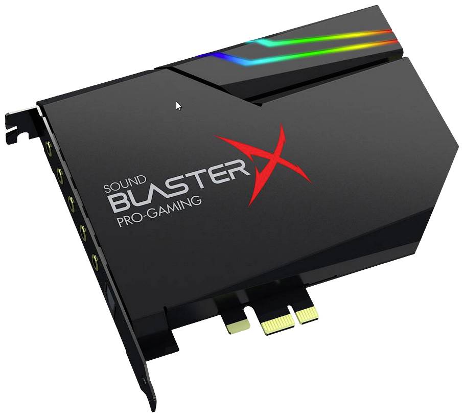 Creative Sound BlasterX AE-5 Plus 5.1 Soundkarte, Intern PCIe