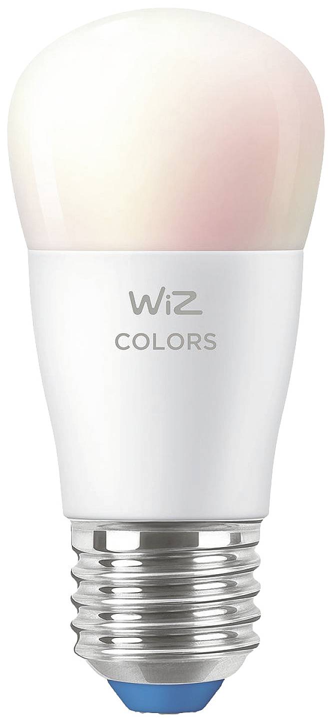 WiZ 8719514554672 LED EEK F (A - G) E27 Tropfenform 5 W = 40 W RGBW dimmbar, app-gesteuert 1 St.