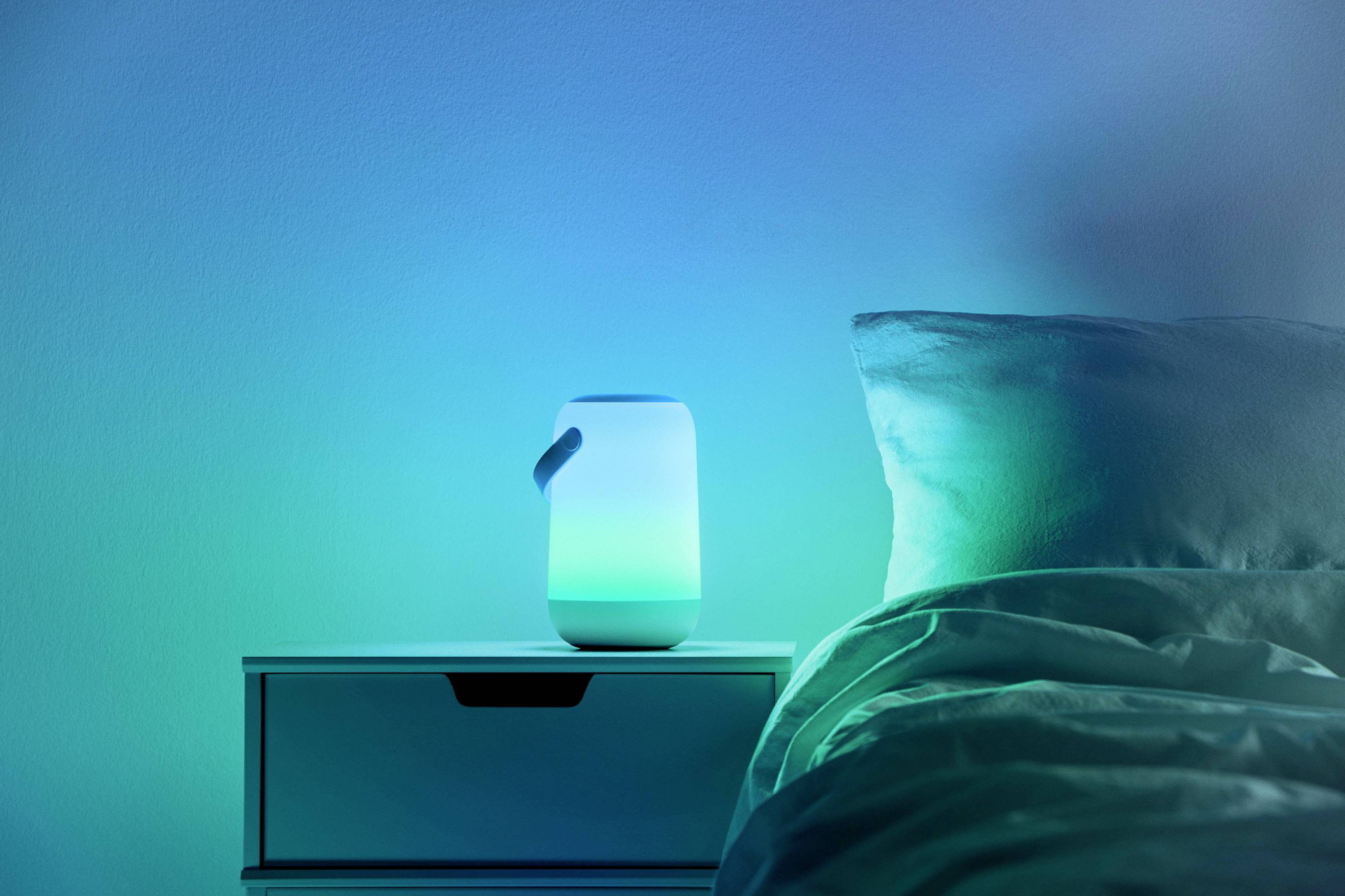 WiZ Wi-Fi BLE Mobile Portable Light EU 8719514554412 Akku-Tischlampe LED 13.5 W Weiß