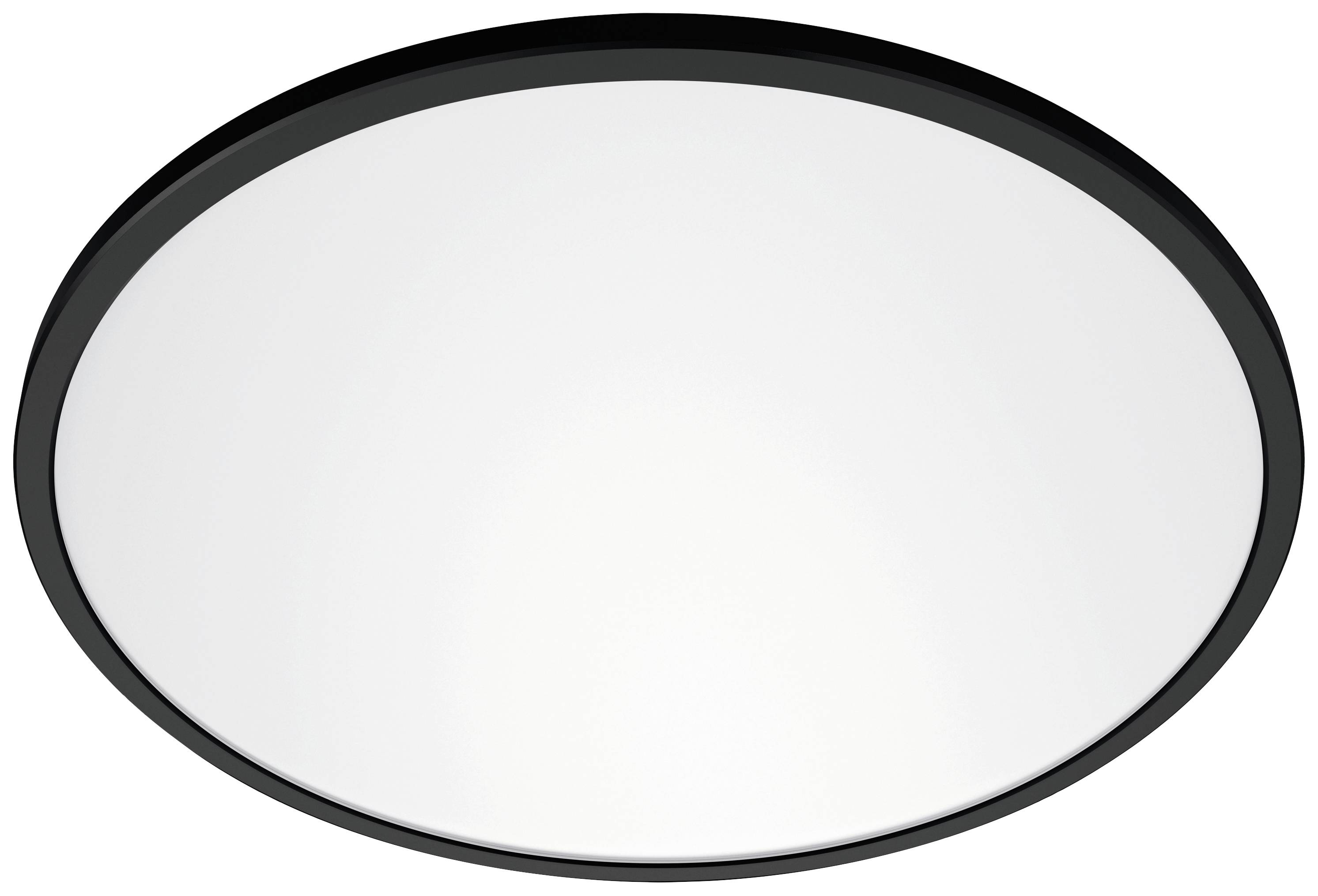 WiZ 8719514554955 SuperSlim Ceiling 22W B RD 27-65K TW LED-Deckenleuchte 22W Schwarz