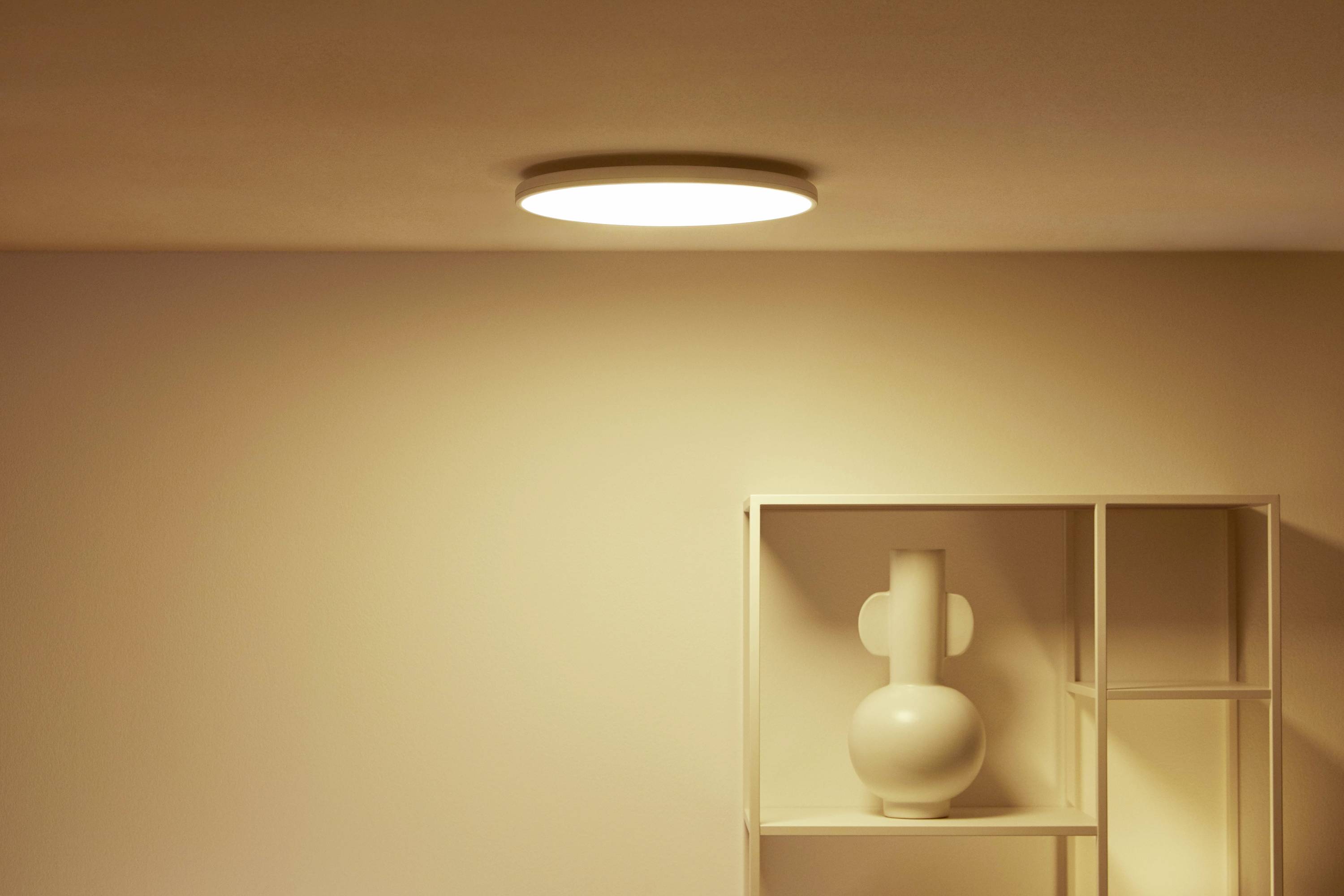 WiZ 8719514554276 Rune WiZ Ceiling 21W W 27-65K TW RGB LED-Deckenleuchte 21 W Weiß