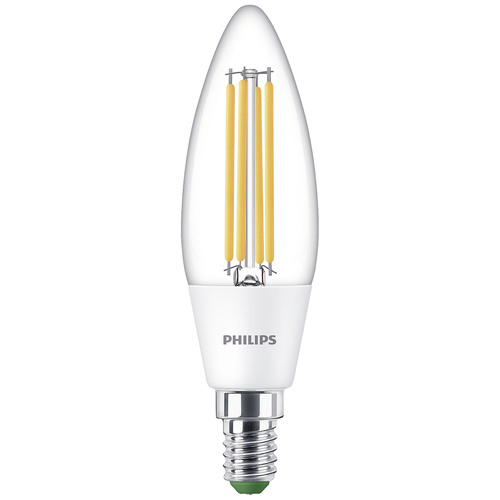 Philips 8719514435773 LED EEK A (A - G) E14 Kerzenform 2.3W = 40W Neutralweiß (Ø x L) 35mm x 125mm 1St.