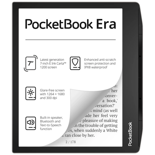 PocketBook Era eBook-Reader 17.8cm (7 Zoll) Silber 16GB PocketBook Era eBook-Reader 17.8cm (7 Zoll) Silber 16GB