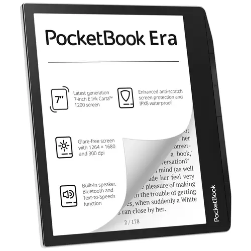 PocketBook Era eBook-Reader 17.8cm (7 Zoll) Silber 16GB PocketBook Era eBook-Reader 17.8cm (7 Zoll) Silber 16GB