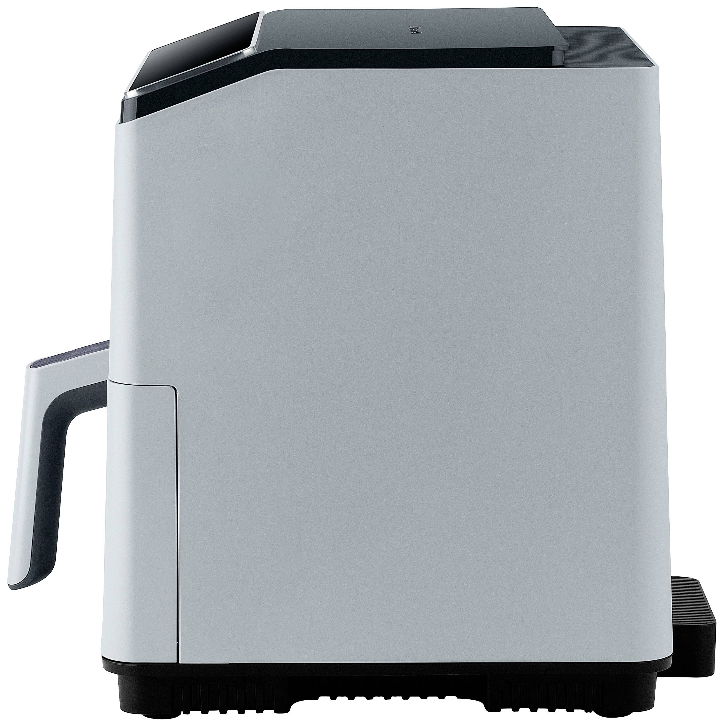 Cosori CAF-P583S-AEUR Heißluft-Fritteuse 6.4 l 1700 W Antihaftbeschichtung, mit Display, Überhitzungsschutz, App steuerbar Grau