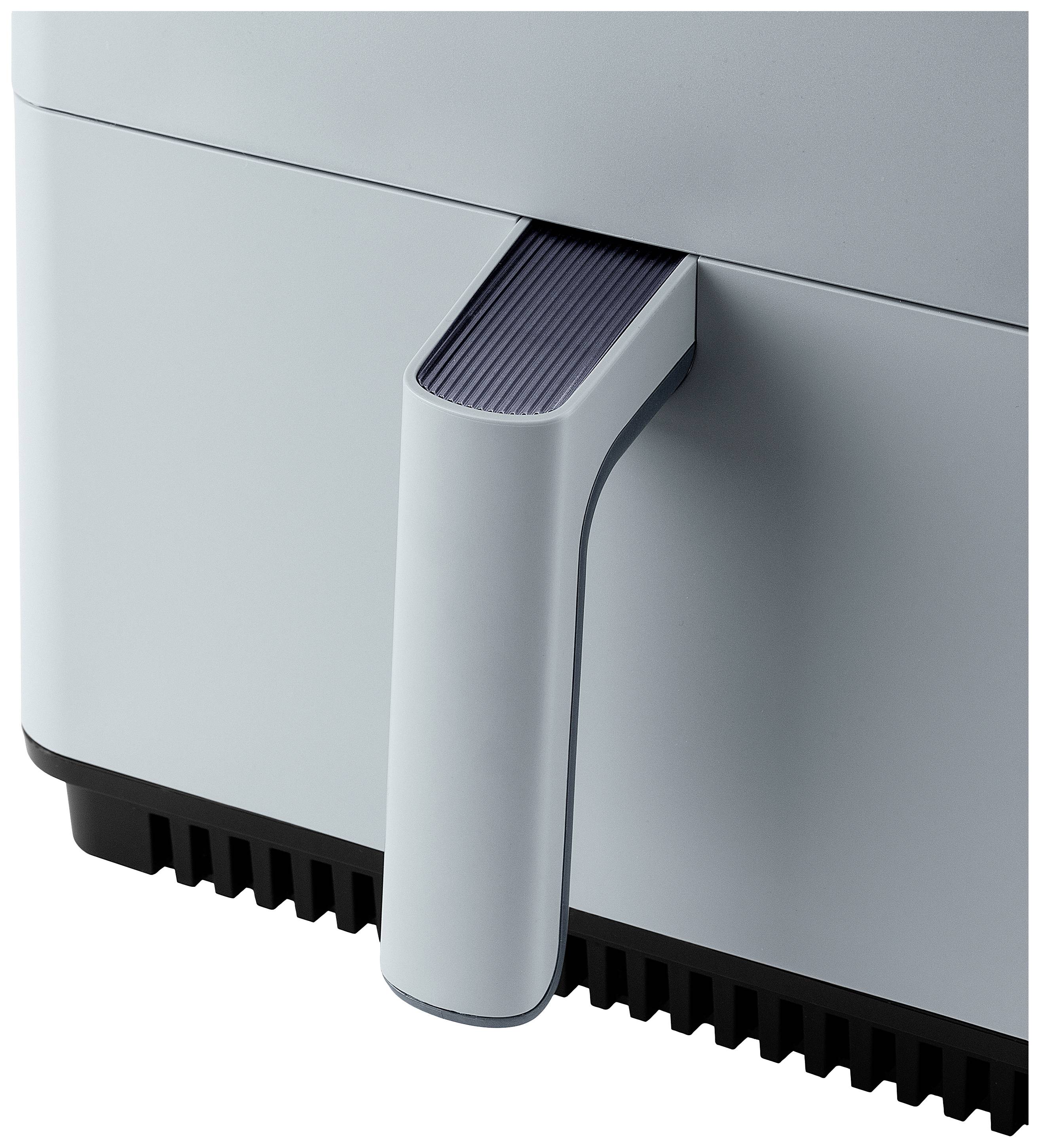 Cosori CAF-P583S-AEUR Heißluft-Fritteuse 6.4 l 1700 W Antihaftbeschichtung, mit Display, Überhitzungsschutz, App steuerbar Grau