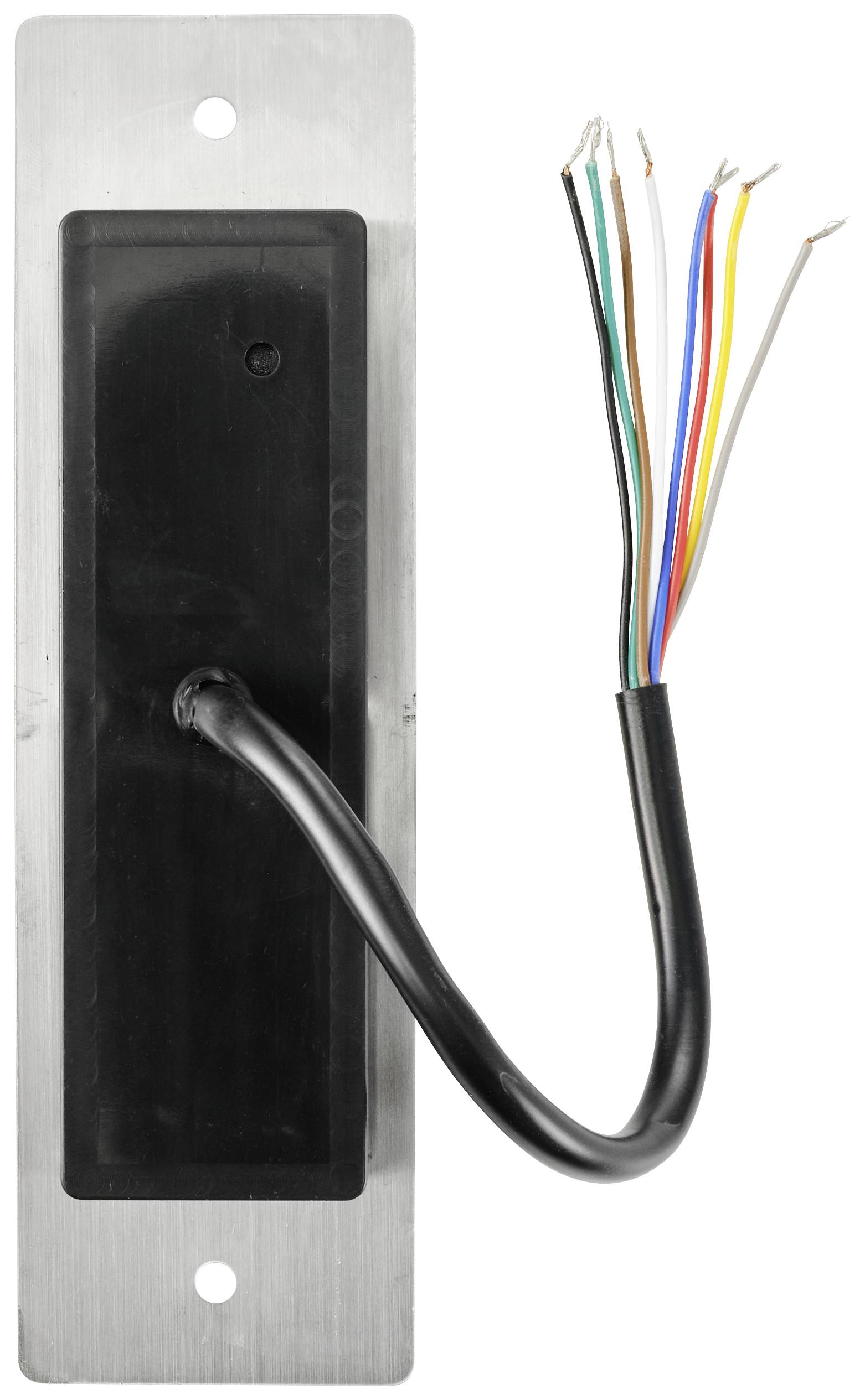 Sygonix SY-5231014 Fingerprint/RFID Zugangssystem Unterputz 12 V/DC, 18 V/DC IP55 mit beleuchteter Tastatur