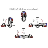 Eufab Fahrradträger FINCH 2er 11584 Anzahl Fahrräder=2 Eufab Fahrradträger FINCH 2er 11584 Anzahl Fahrräder=2