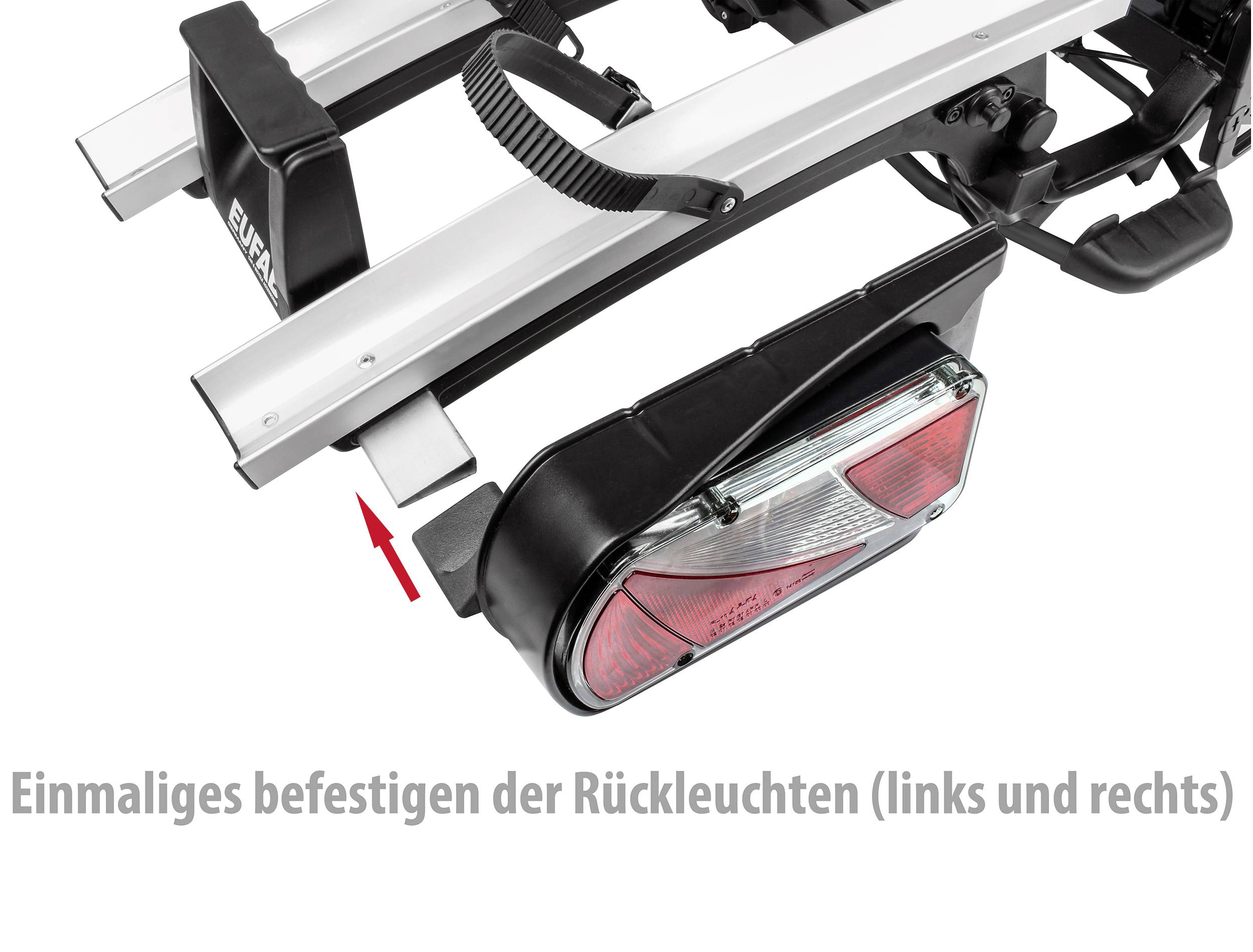 Eufab Fahrradträger FINCH 2er 11584 Anzahl Fahrräder=2