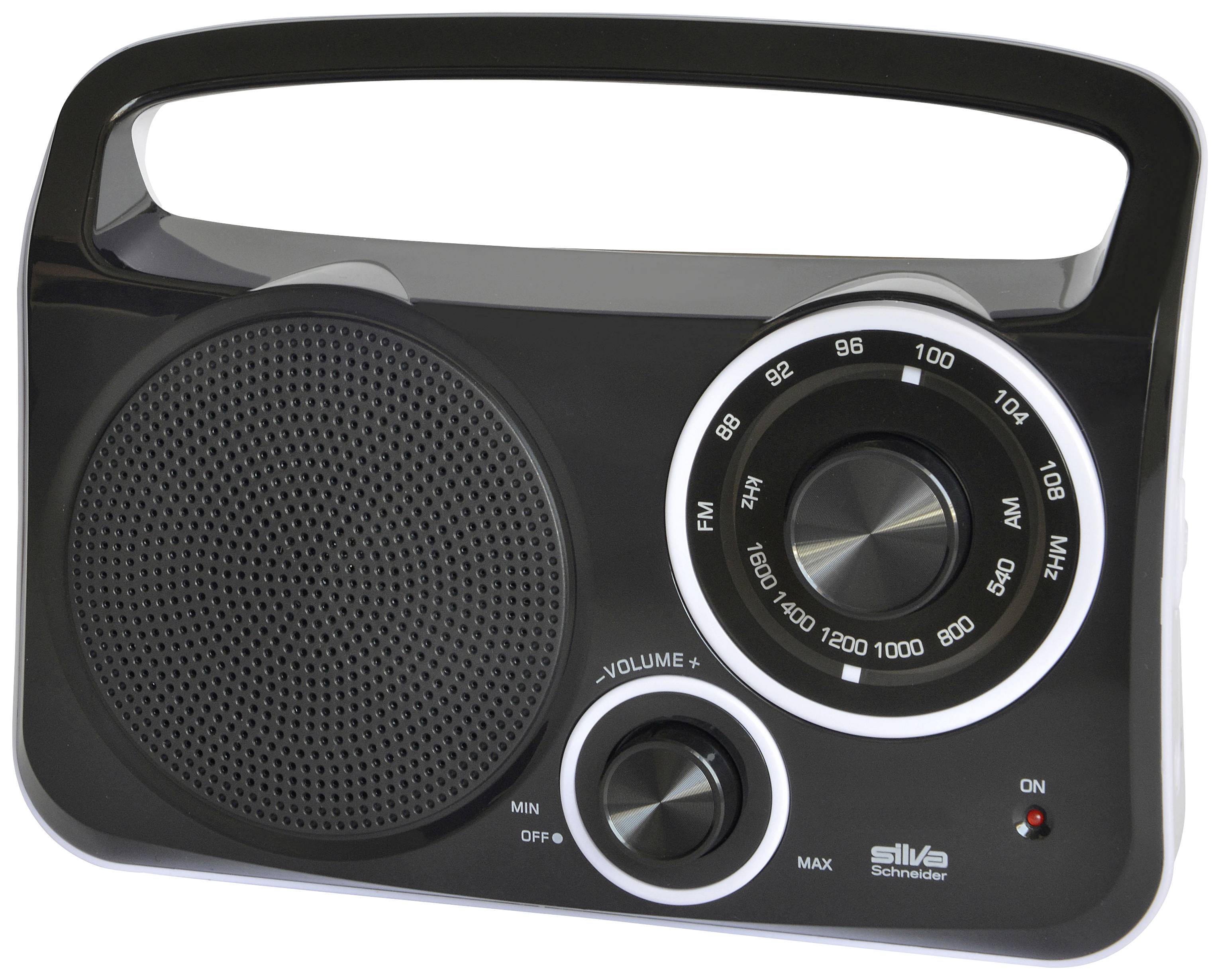 Silva Schneider M 280 TR Kofferradio UKW, MW Schwarz