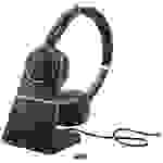 Jabra Evolve 75 Second Edition - MS Teams Telefon On Ear Headset Funk, Bluetooth®, kabelgebunden Stereo Schwarz