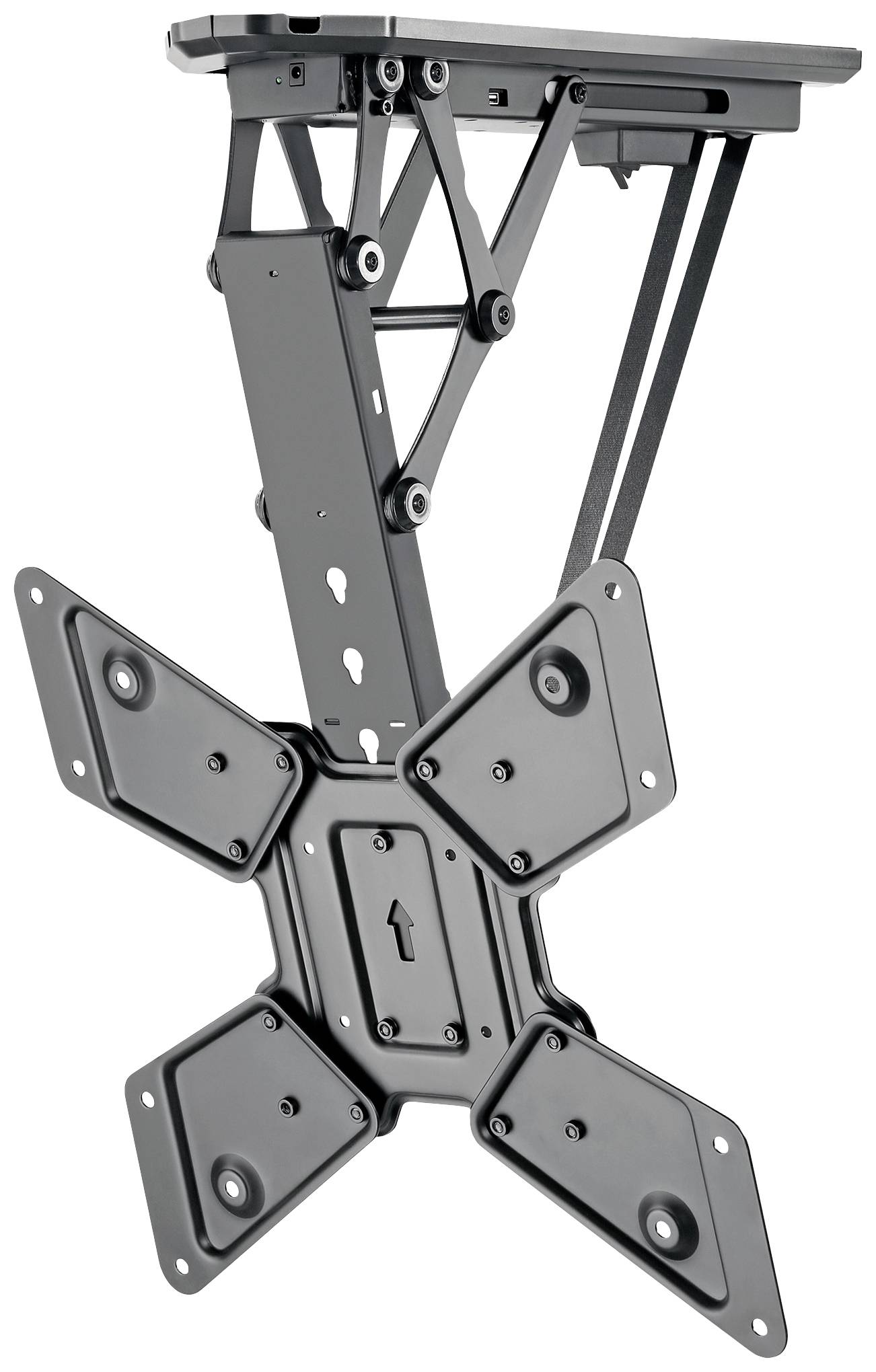 Schwaiger Motion 10 TV-Wandhalterung Mit Fernbedienung, Motorisiert 58,4 cm (23") - 139,7 cm (55") Deckenhalter, Motorisiert, Neigbar+Schwenkbar