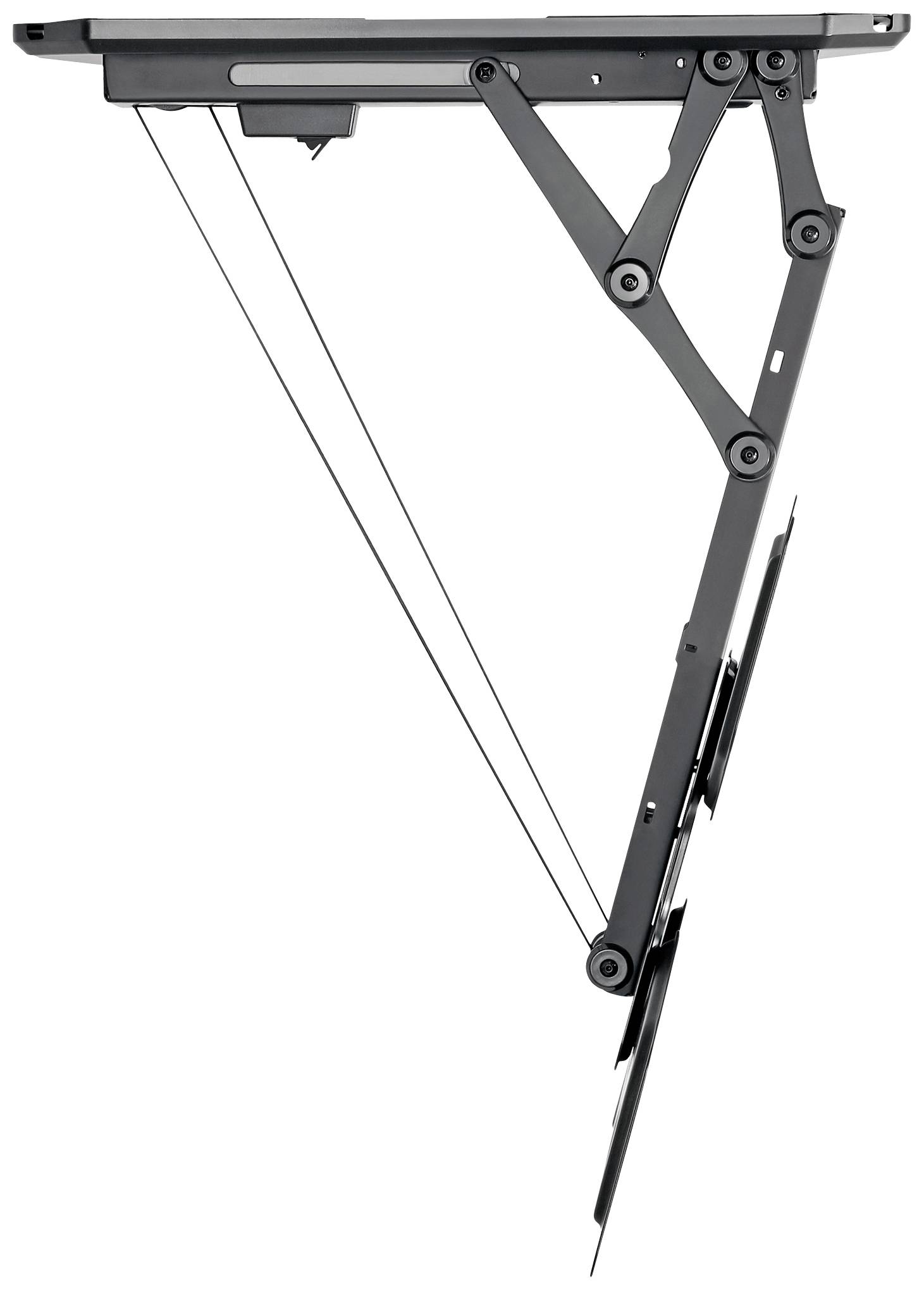 Schwaiger Motion 10 TV-Wandhalterung Mit Fernbedienung, Motorisiert 58,4 cm (23") - 139,7 cm (55") Deckenhalter, Motorisiert, Neigbar+Schwenkbar