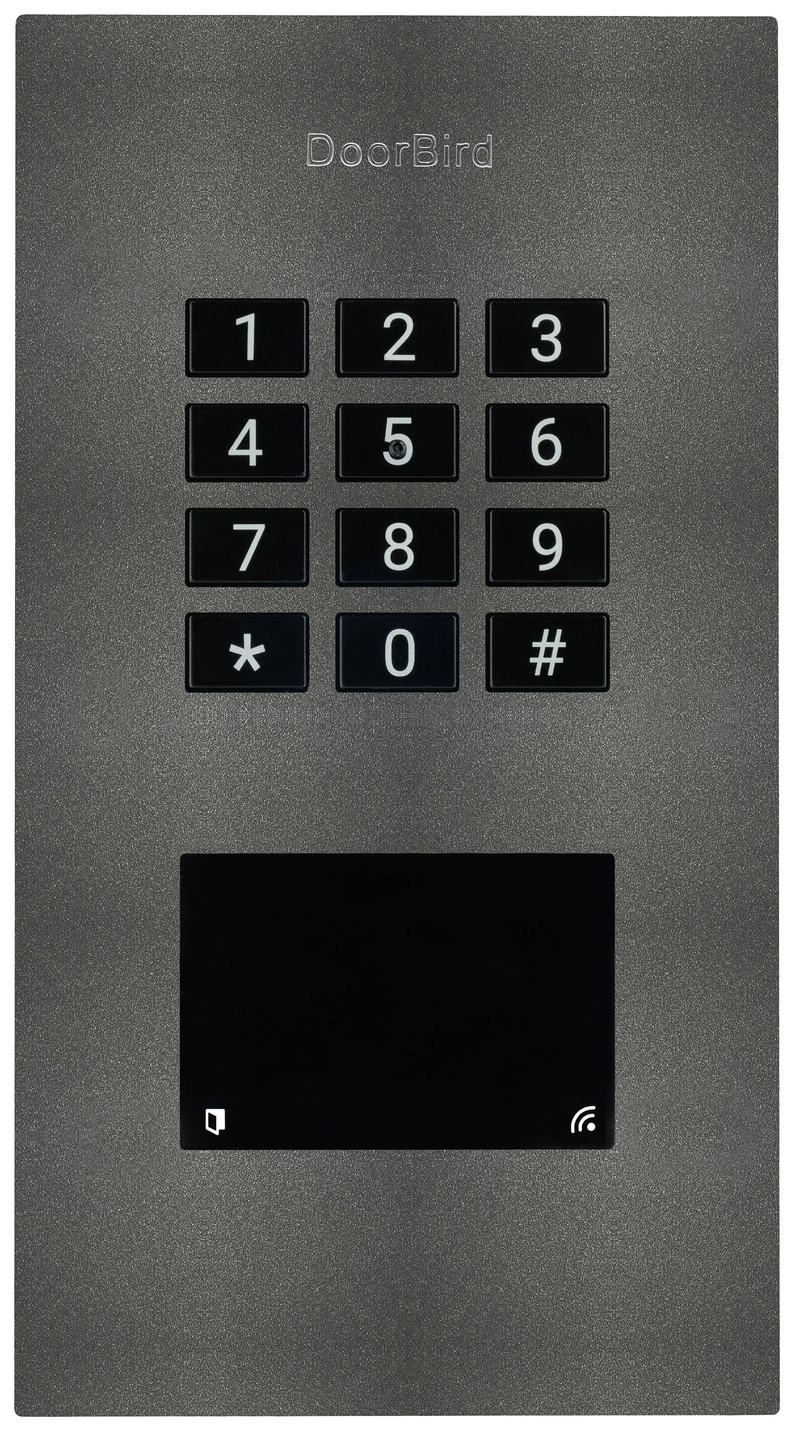 DoorBird 423872240 Code-Tastatur mit RFID Unterputz IP65 mit beleuchteter Tastatur