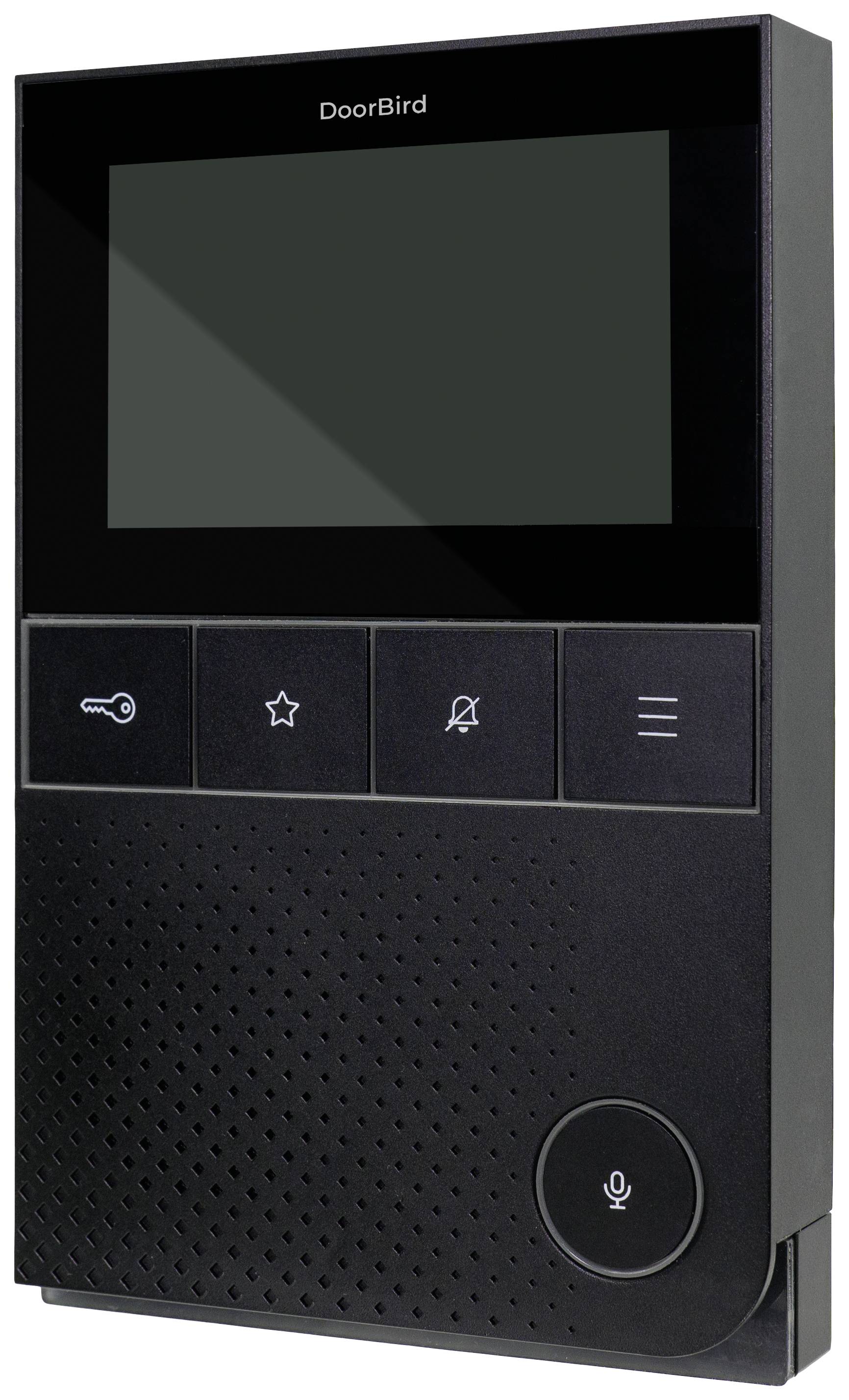 DoorBird A1101 Black Edition Video-Türsprechanlage LAN, WLAN Inneneinheit Schwarz