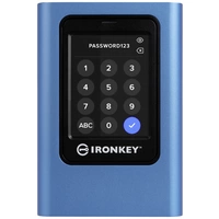 Kingsong IronKey Vault Privacy 80 960GB Externe Festplatte 8.9cm (3.5 Zoll) USB-C® Blau IKVP80ES/960G Kingsong IronKey Vault Privacy 80 960GB Externe Festplatte 8.9cm (3.5 Zoll) USB-C® Blau IKVP80ES/960G