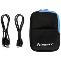 Kingsong IronKey Vault Privacy 80 960GB Externe Festplatte 8.9cm (3.5 Zoll) USB-C® Blau IKVP80ES/960G Kingsong IronKey Vault Privacy 80 960GB Externe Festplatte 8.9cm (3.5 Zoll) USB-C® Blau IKVP80ES/960G