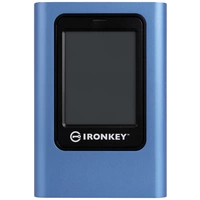 Kingsong IronKey Vault Privacy 80 1.9 TB Externe Festplatte 8.9 cm (3.5 Zoll) USB-C® Blau IKVP80ES/1920G Kingsong IronKey Vault Privacy 80 1.9 TB Externe Festplatte 8.9 cm (3.5 Zoll) USB-C® Blau IKVP80ES/1920G