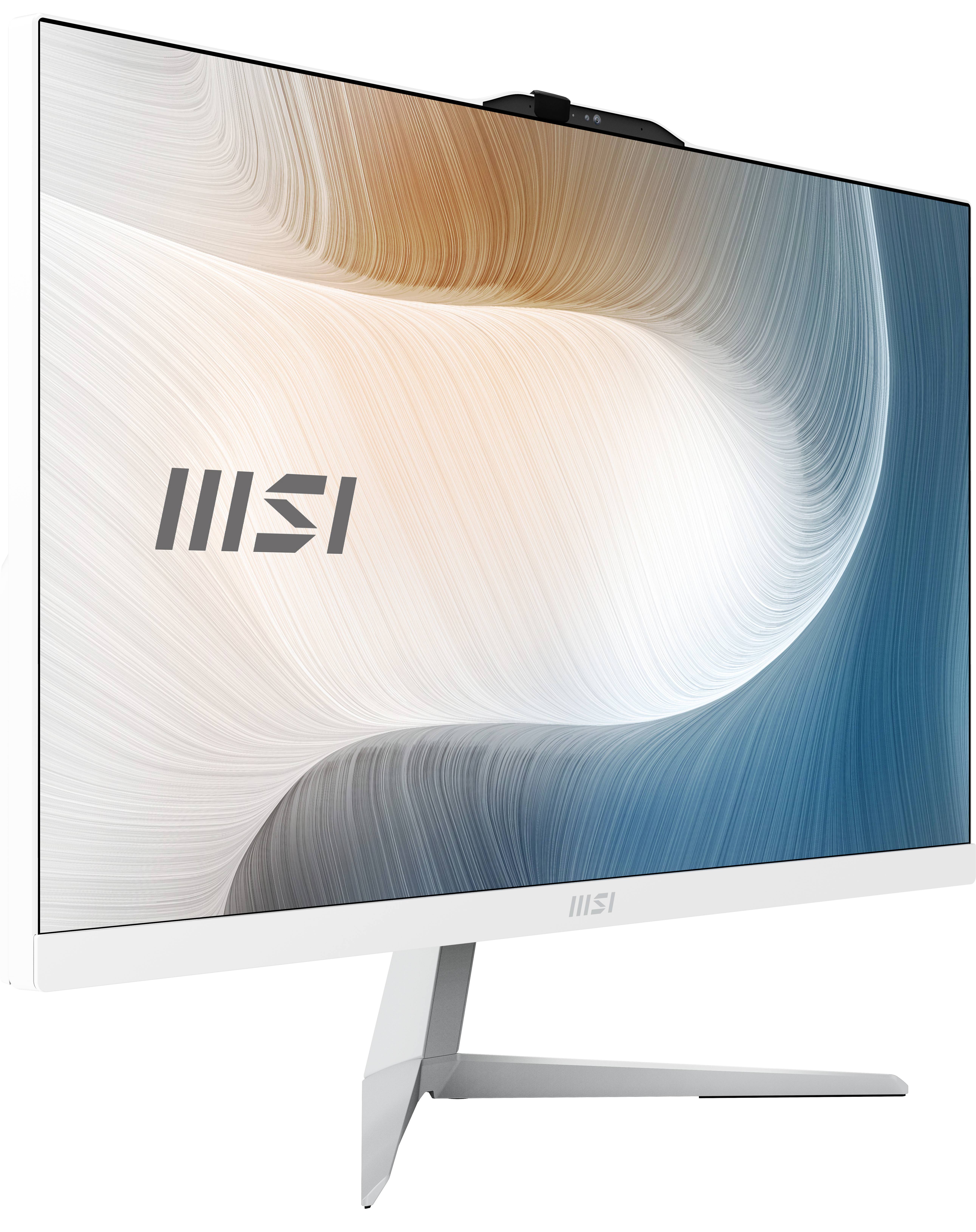 MSI All-in-One PC Modern AM242T 60.5 cm (23.8 Zoll) Full HD Intel® Core™ i3 i3-1115G4 8 GB RAM 256 GB SSD Intel Intel UHD Graphics Win 11 Ho