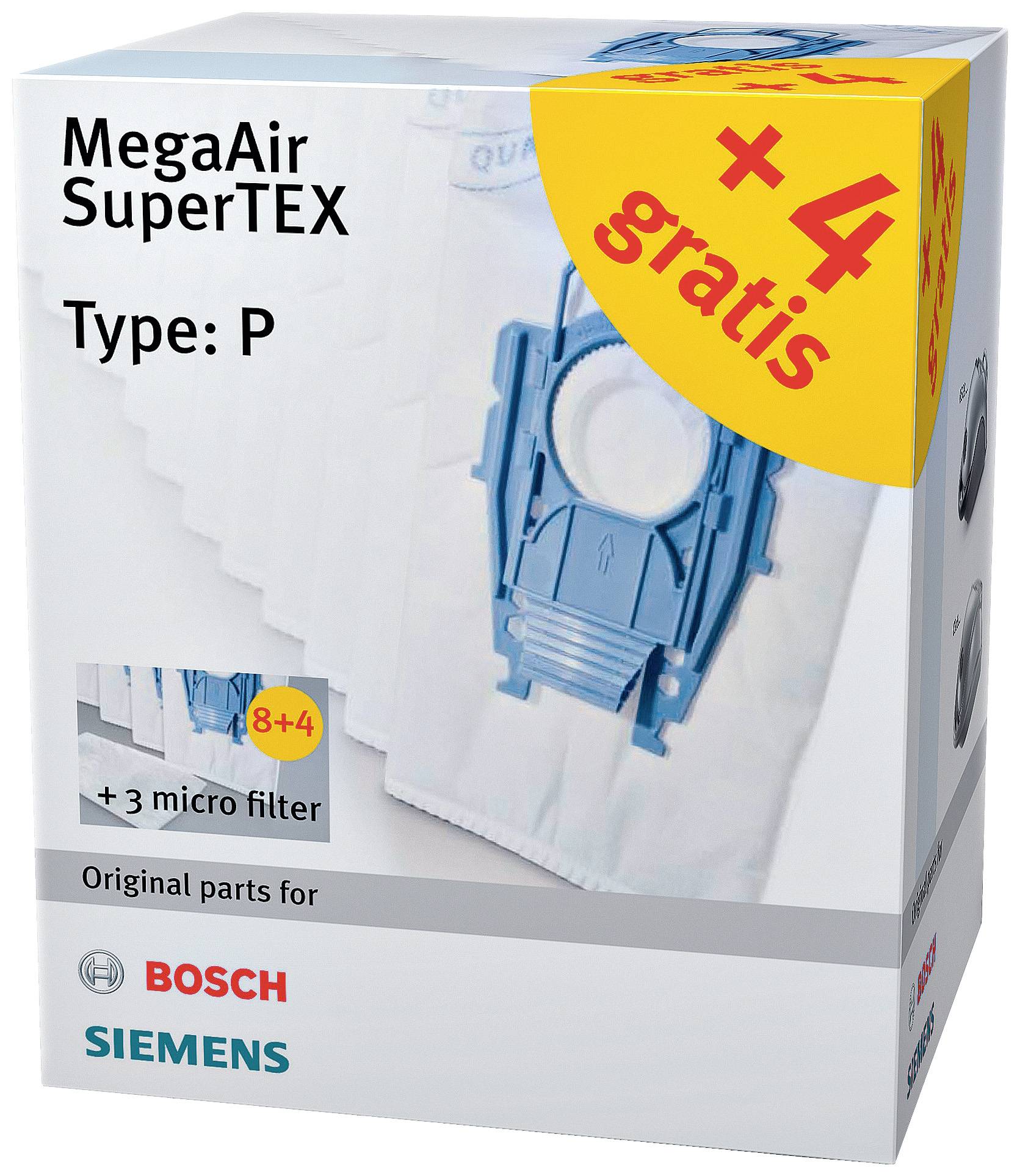 Bosch Haushalt BBZ123FP Staubsaugerbeutel 15 St.