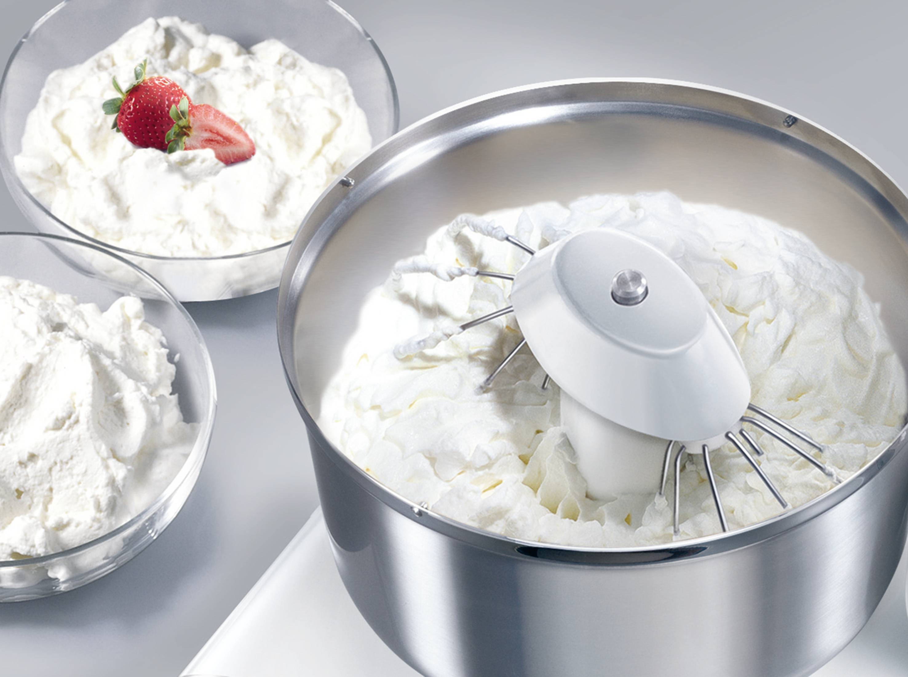 Bosch Haushalt MUM6N21 Küchenmaschine 1000 W Weiß, Silber