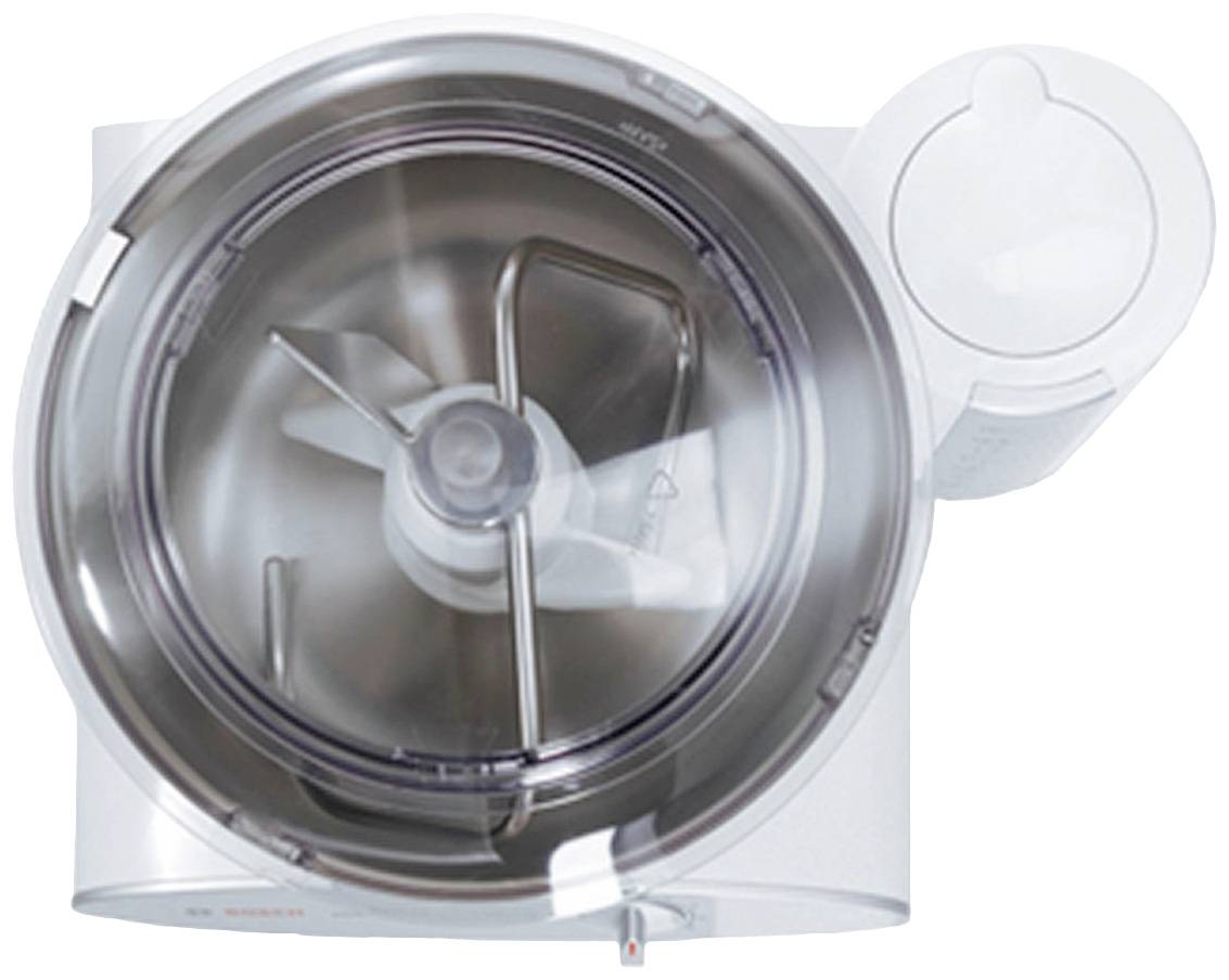 Bosch Haushalt MUM6N21 Küchenmaschine 1000 W Weiß, Silber