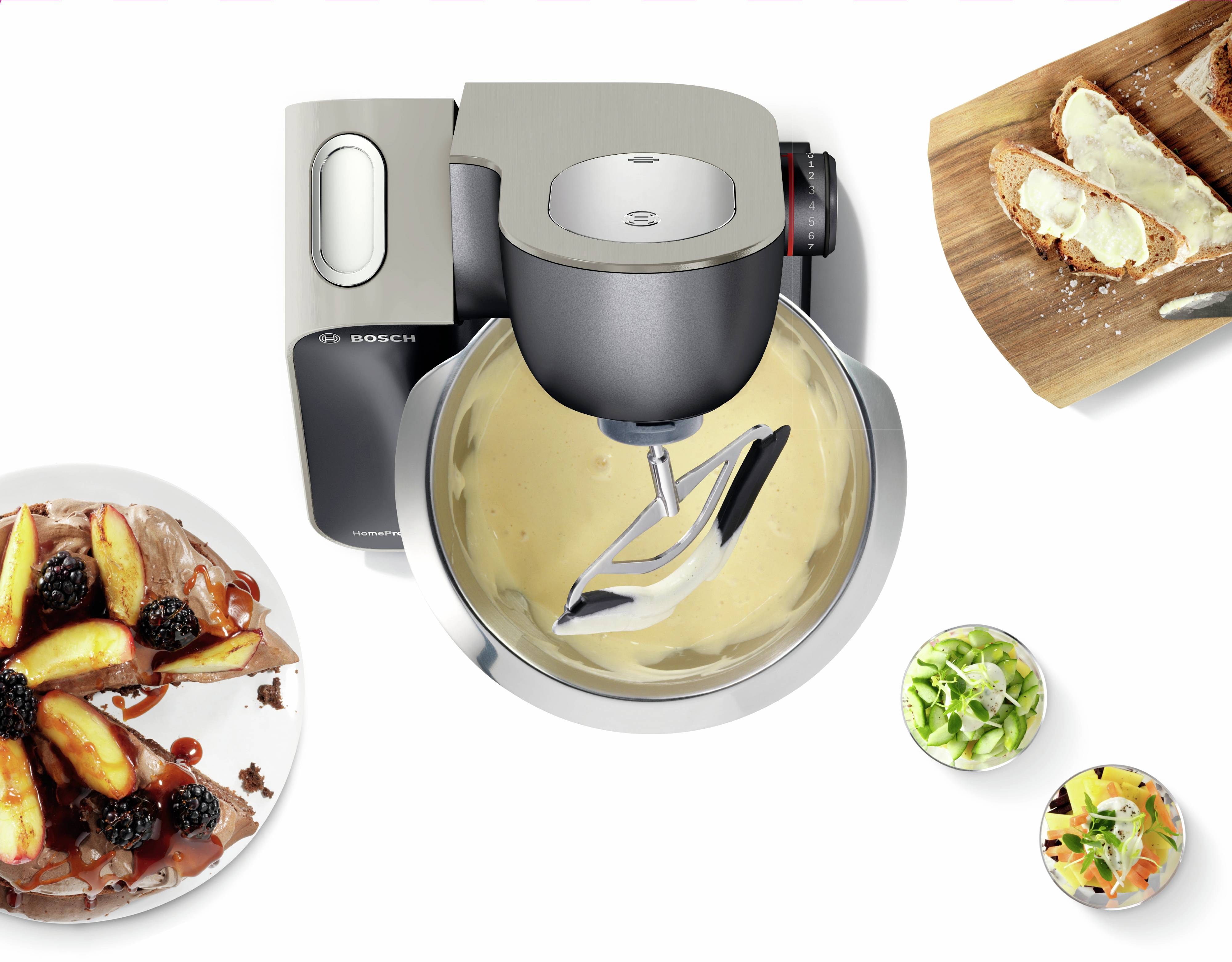 Bosch Haushalt MUM59N26DE Küchenmaschine 1000 W Schwarz