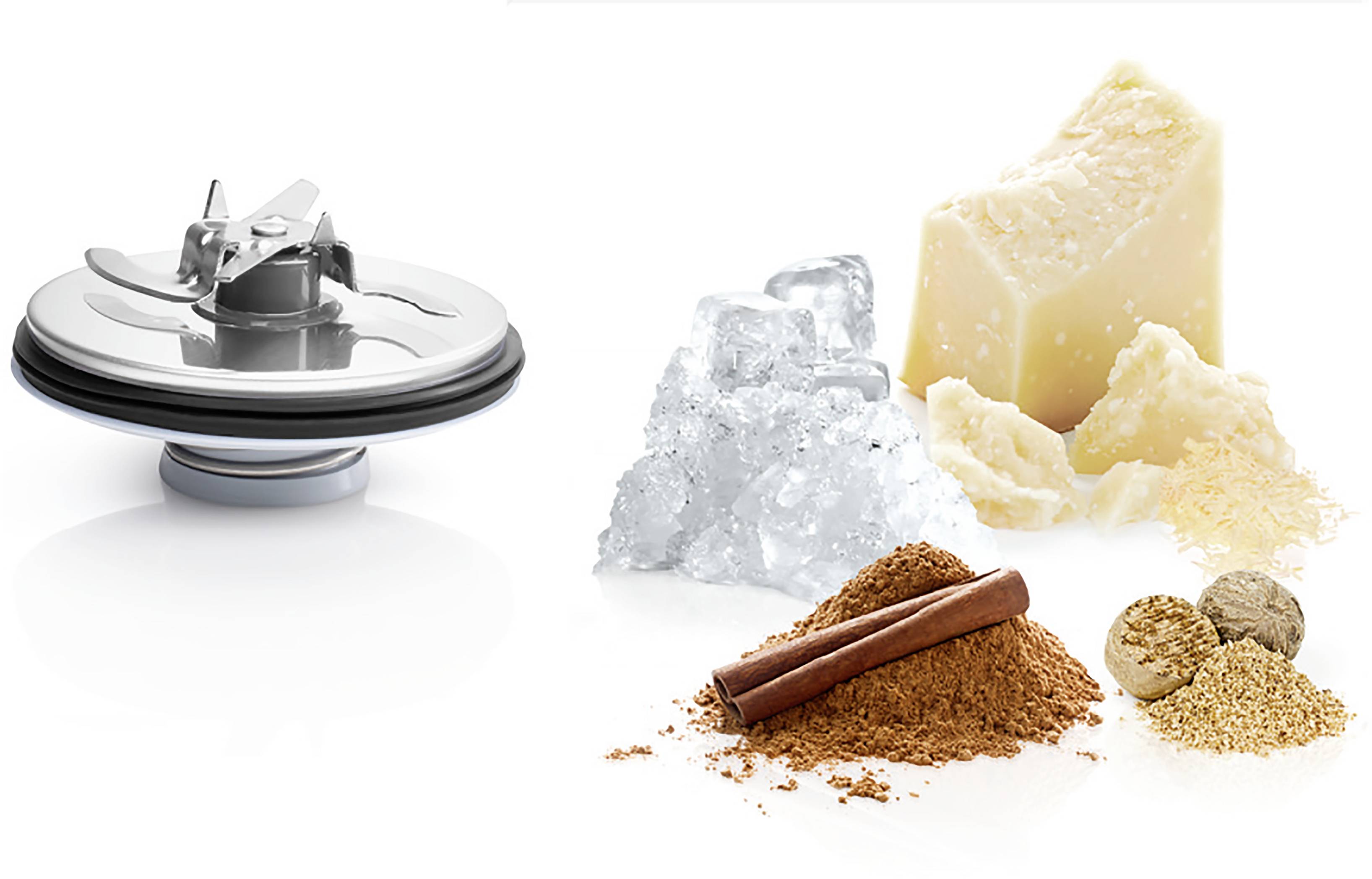 Bosch Haushalt MUZ45XTM1 Zerkleinerer Schwarz, Transparent