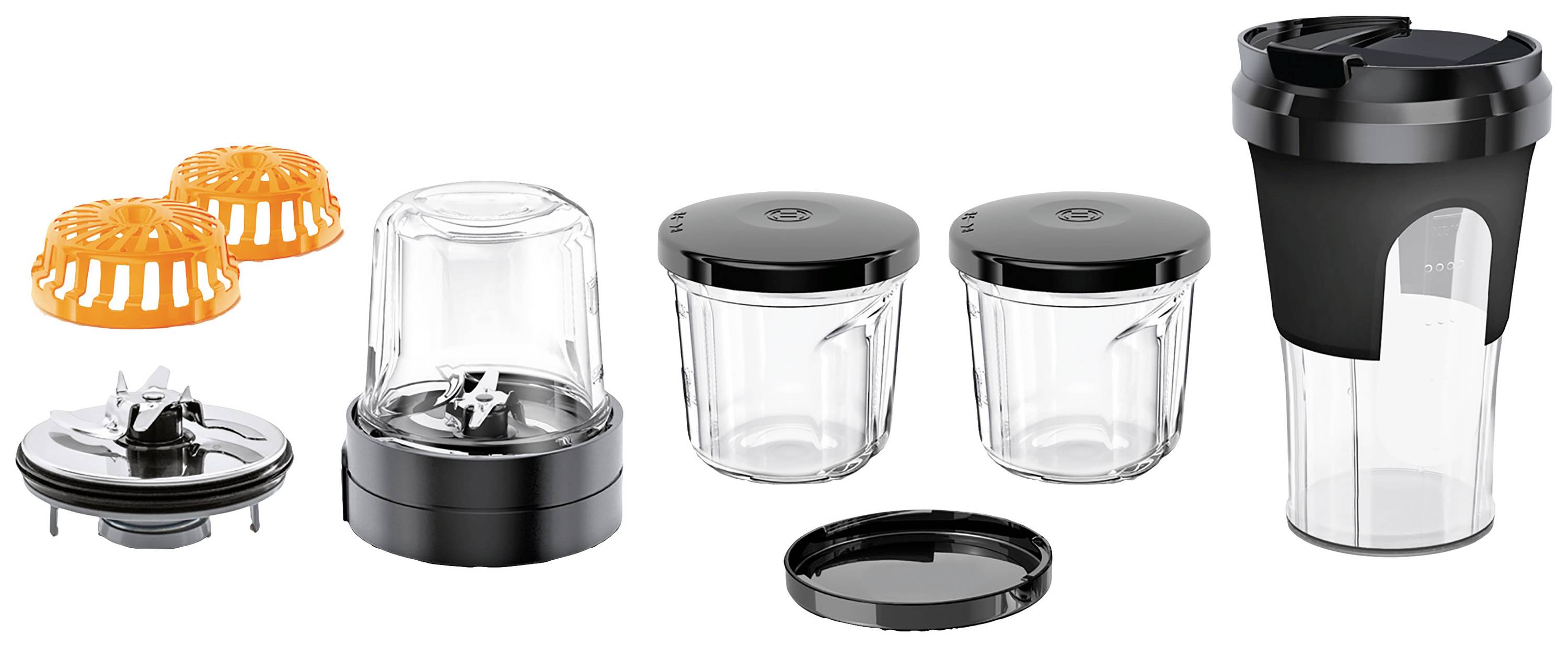 Bosch Haushalt MUZ45XTM1 Zerkleinerer Schwarz, Transparent